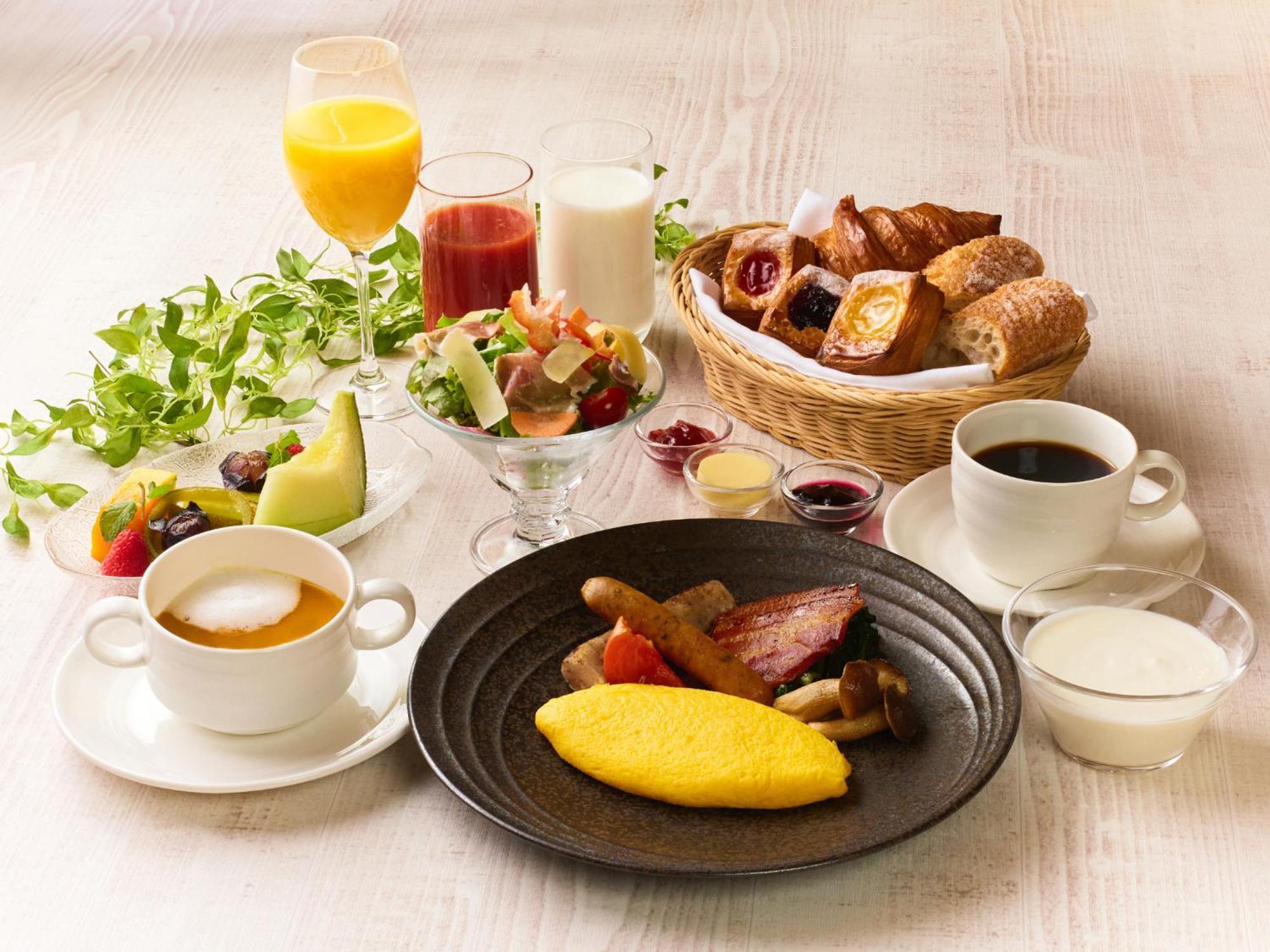 Hotel Granvia Κιότο Εξωτερικό φωτογραφία A typical breakfast